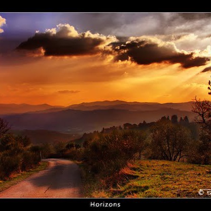 Village in the green Mugello