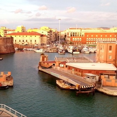 Visit Livorno by boat along the canals