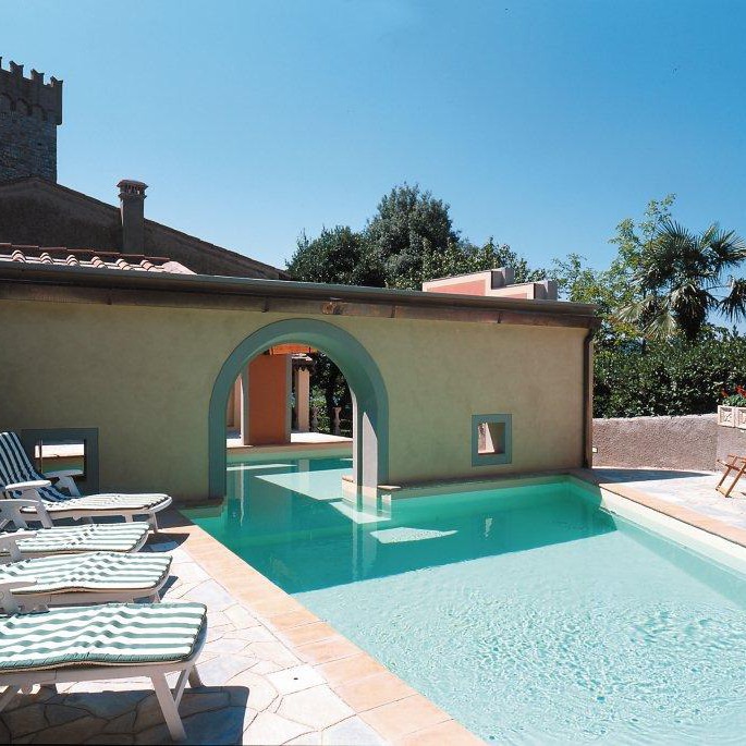 Elegante castello con piscina vicino Firenze