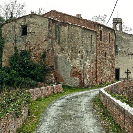 Colonica in terra senese