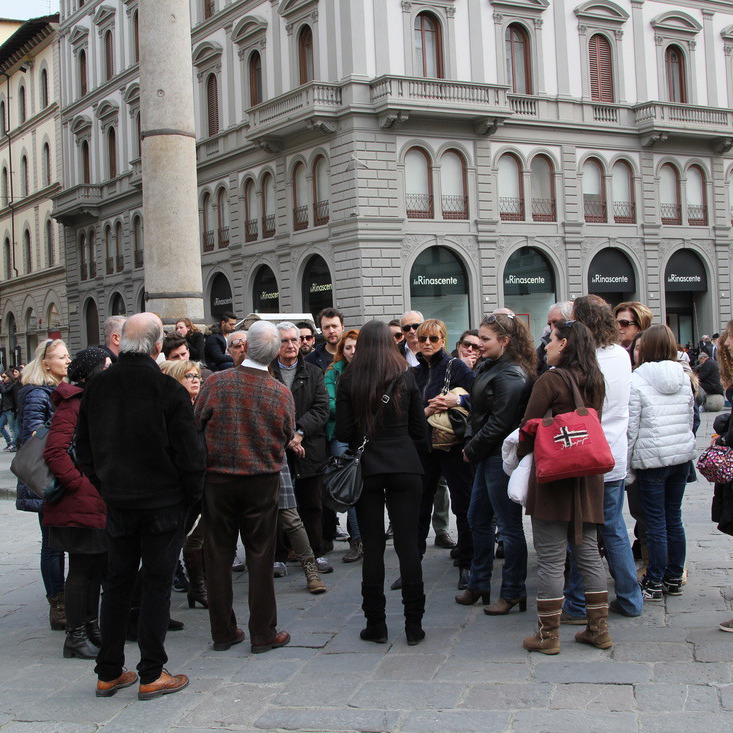 Tour a piedi classico in centro a Firenze