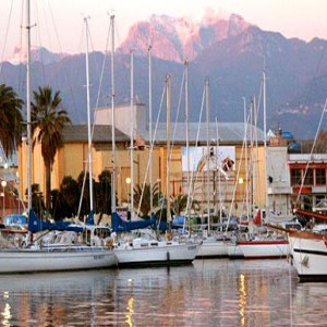 Sailing in Viareggio looking for dolphins