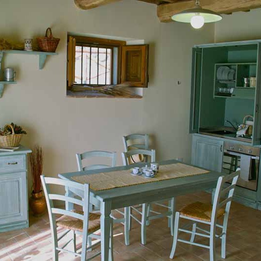 Country Stone House In A Quiet Environment