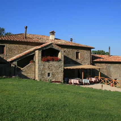 Country Stone House In A Quiet Environment