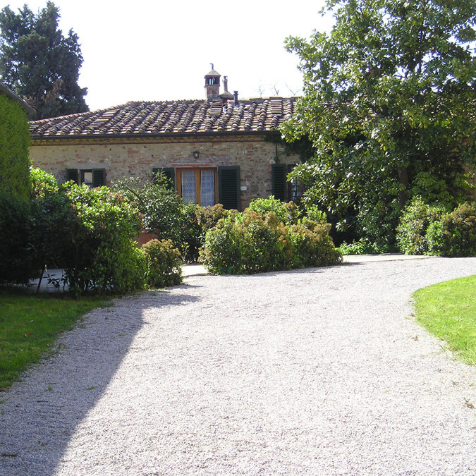 Appartamenti in fattoria viticola nel Chianti