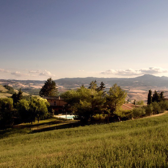 agriturismo in val d'orcia