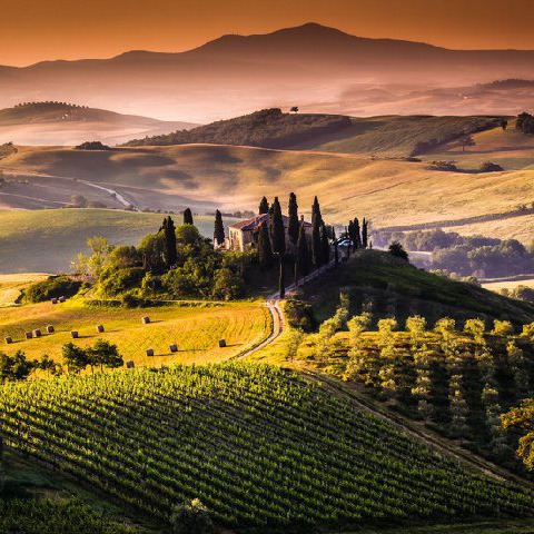 agriturismo in val d'orcia